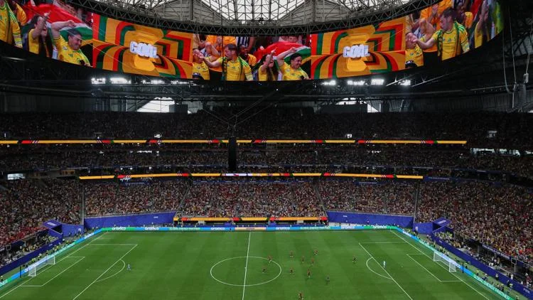 Why do sports stadiums have different names for the...
