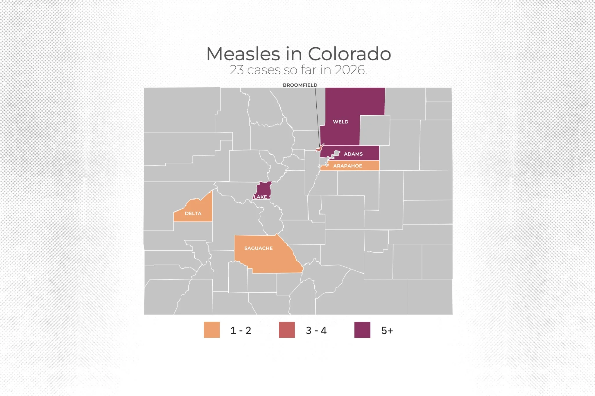 Delta County’s first measles case is Colorado’s 23rd of...