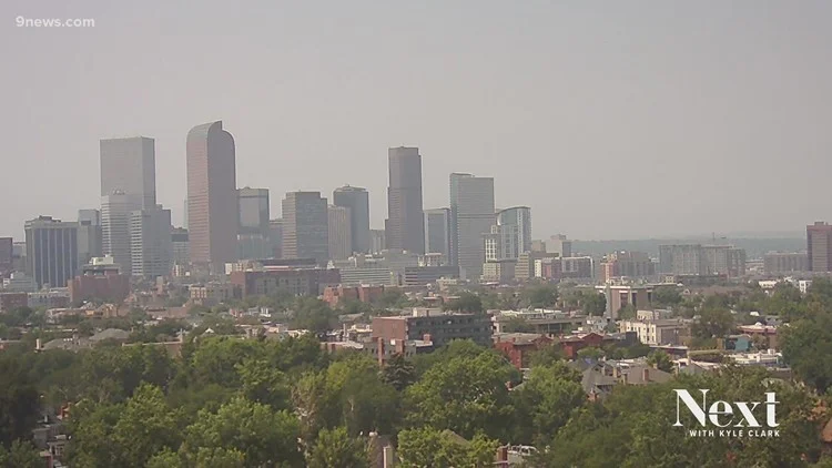Denver's air quality is among the worst in the world on...