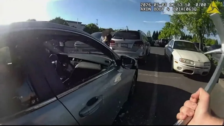 Bodycam footage: Deputy breaks window to save toddler...