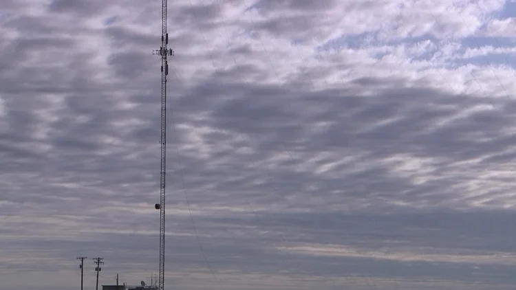 WATCH LIVE: Crews demolish 70-year-old communications tower