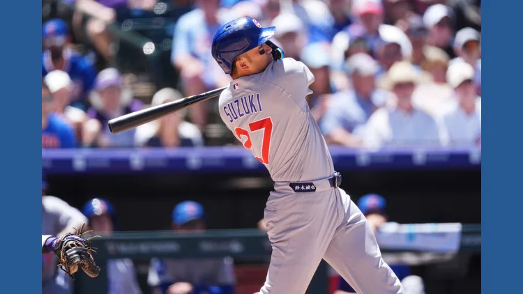Suzuki's slam, Bregman's 2-run homer power Cubs to a 9-3...