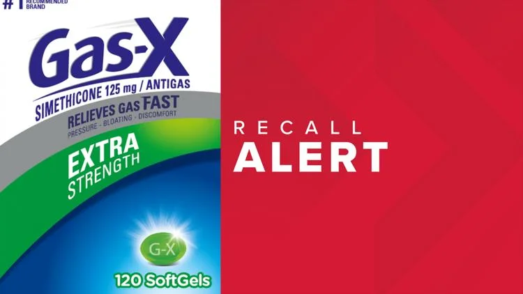 Gas-X maker voluntarily recalls certain lots over...