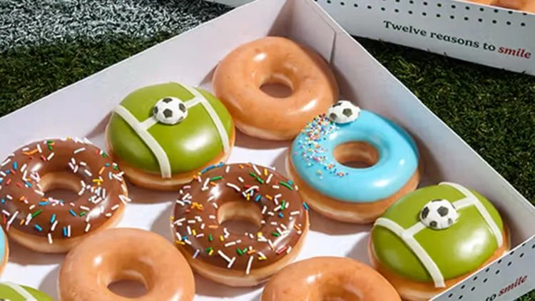 Krispy Kreme celebrates start of World Cup with soccer...