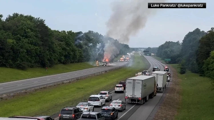 Tennessee interstate closes after truck carrying...