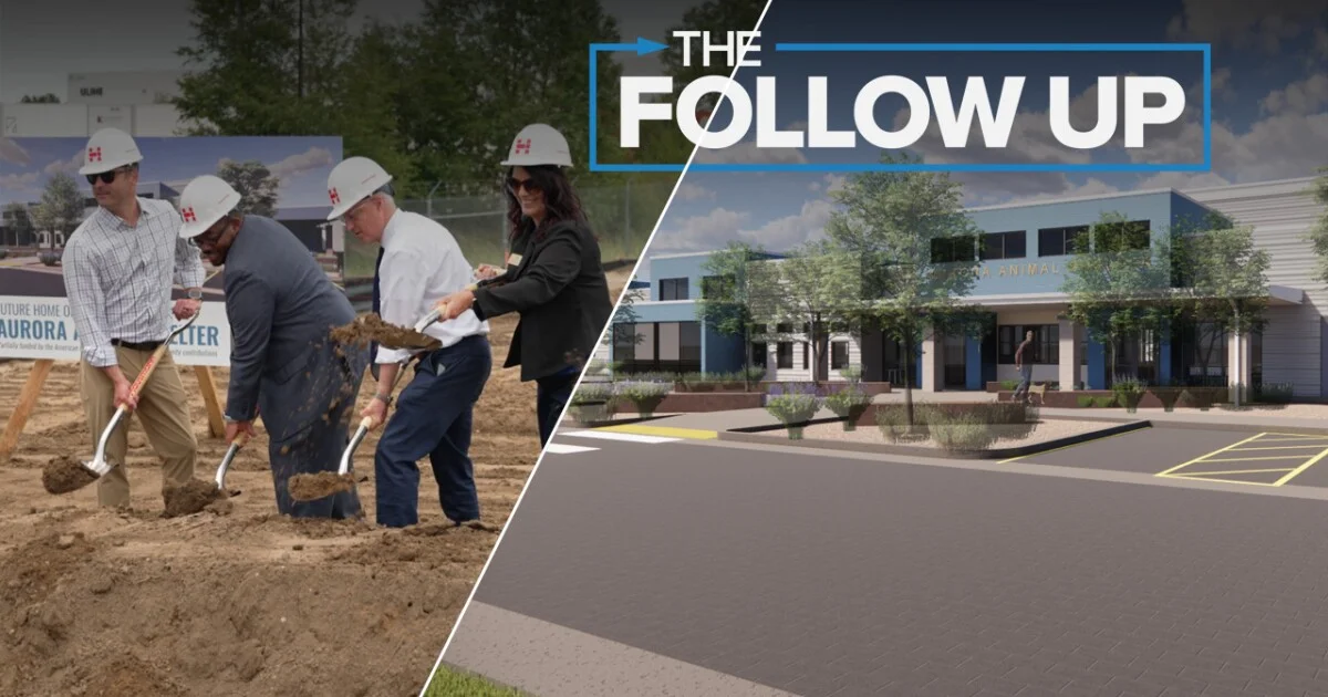 Aurora breaks ground on site of long-awaited new animal...