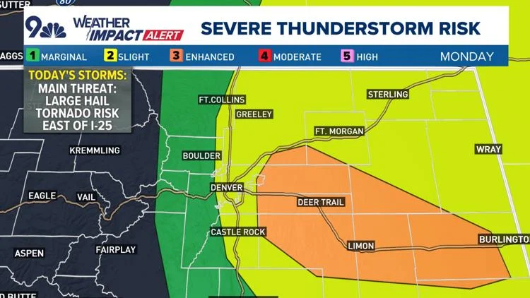 Severe weather Monday ahead of critical fire weather Tuesday