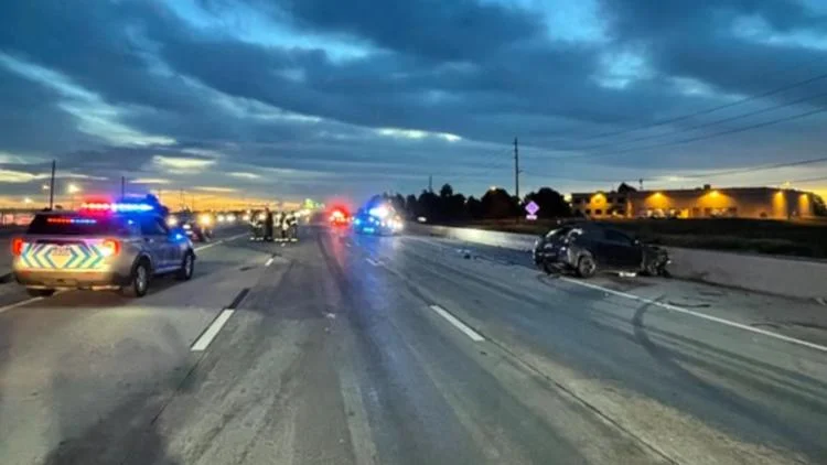 One person in critical condition after early morning...