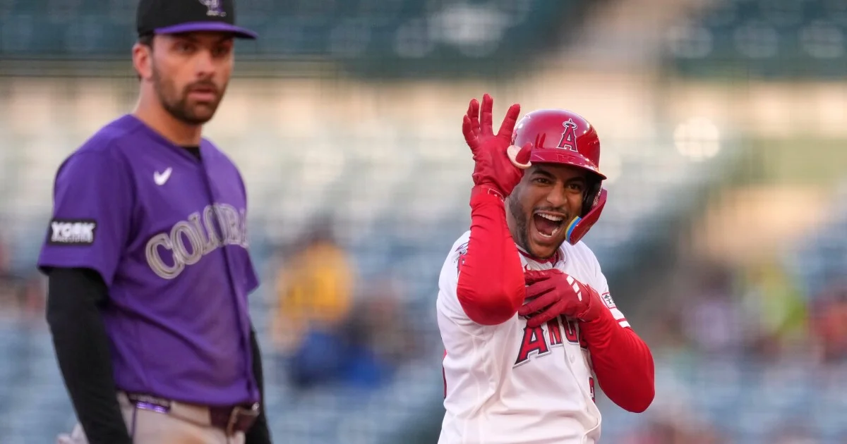Meckler, Madrigal each have 4 hits in the Angels' 11-4...