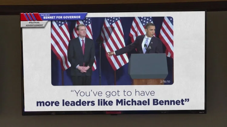 Pope, Obama and RBG appear in Colorado political ads,...