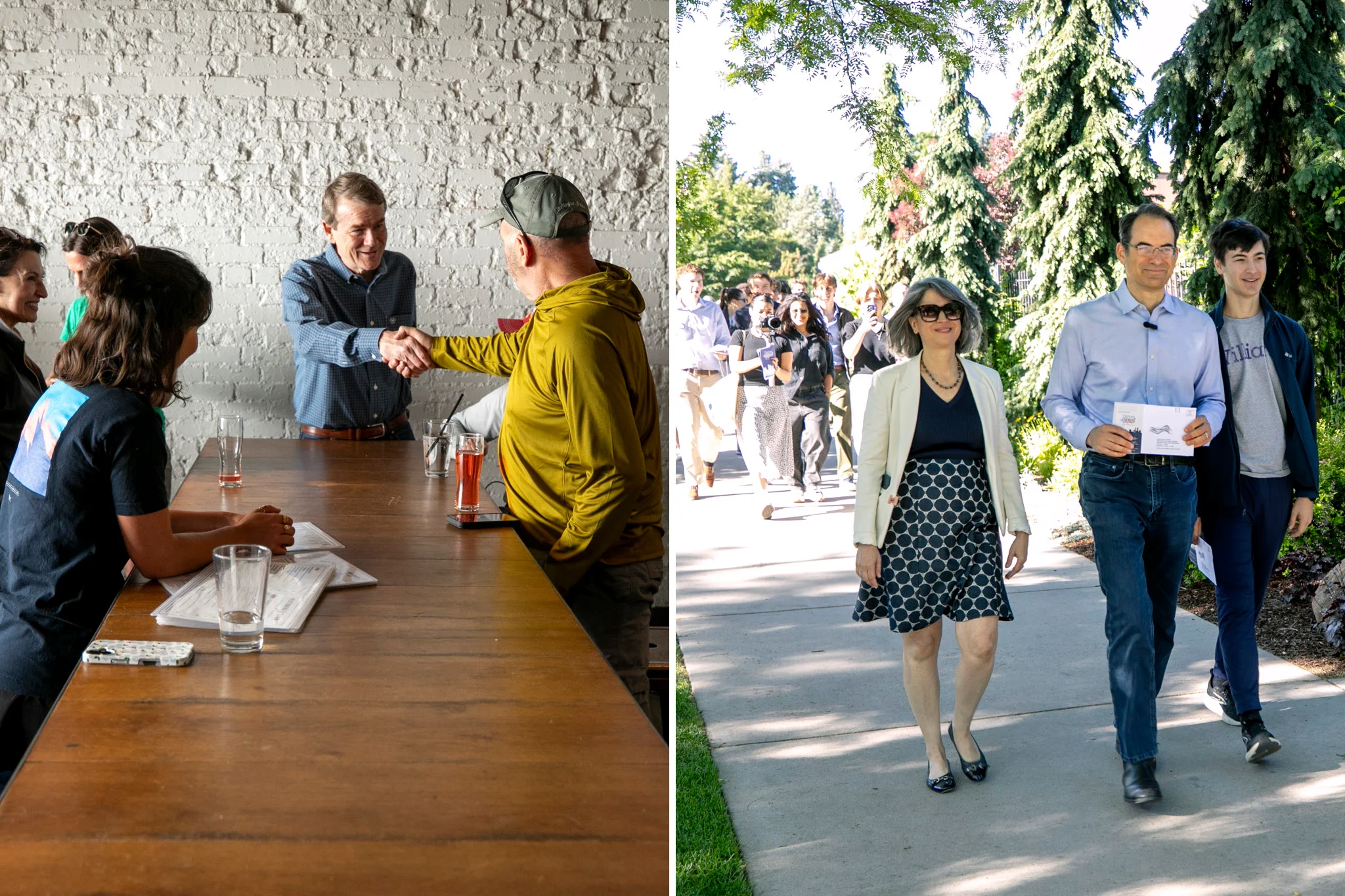 Bennet, Weiser criss-cross state in hopes of wooing...