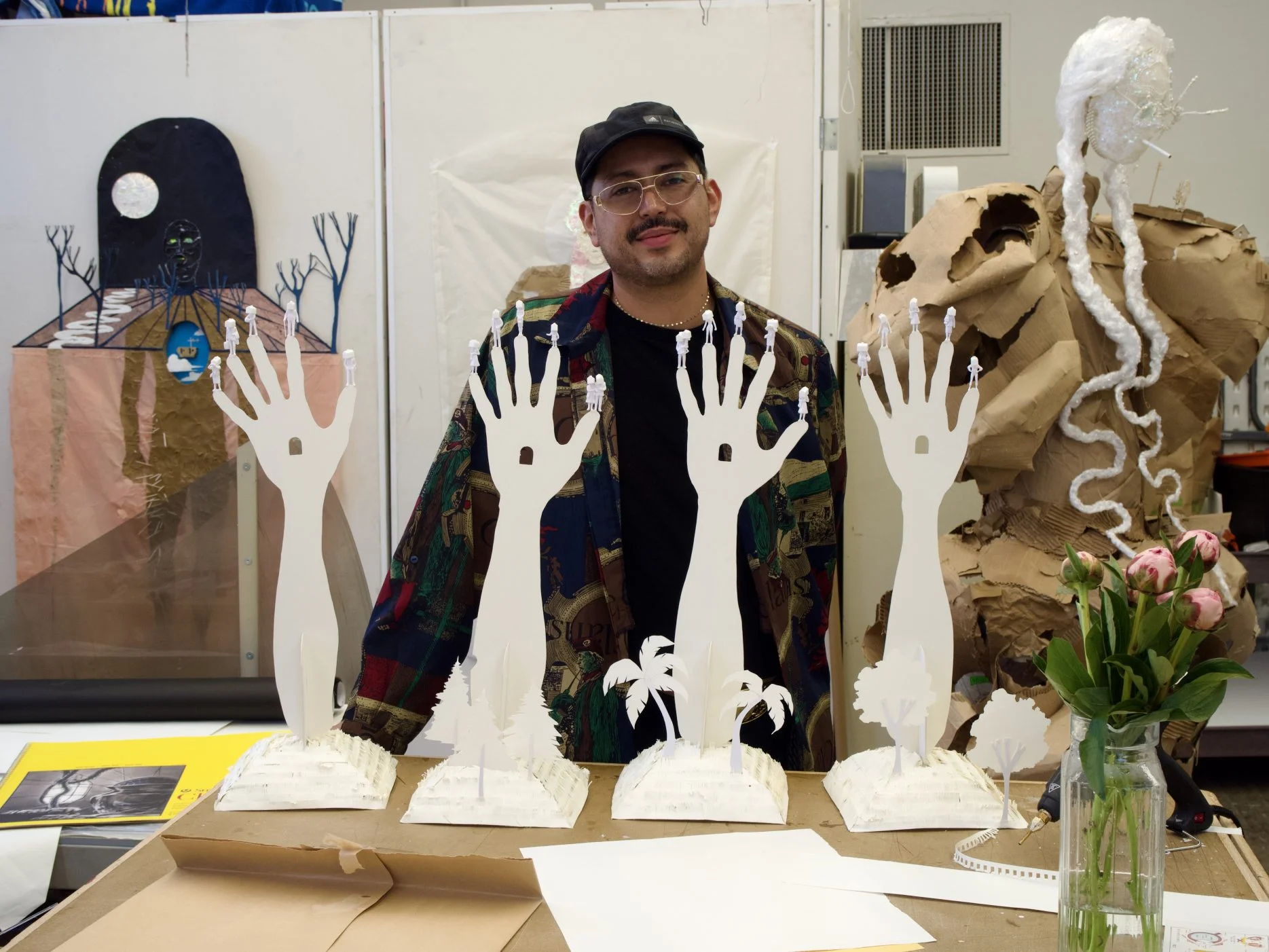 Denver art exhibit explores cultural and familial “Males...