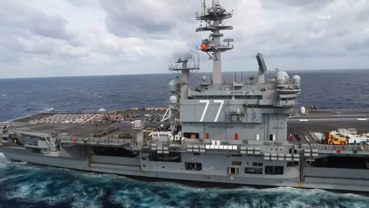 US Navy aircrewman missing after helicopter emergency...