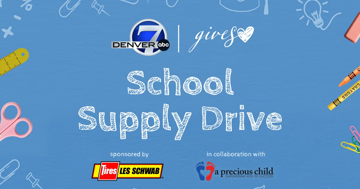 Denver7 Gives School Supply Drive – Building brighter...