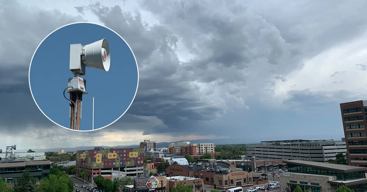 Tornado siren inadvertently set off in Denver caused by...
